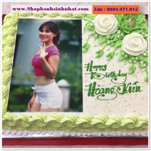 Bánh Sinh Nhật In Hình Ảnh - H27